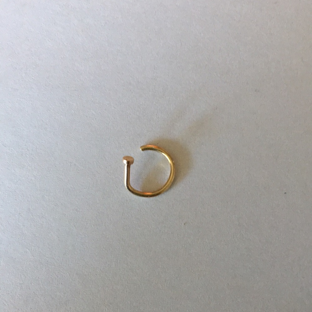 Gold hoop